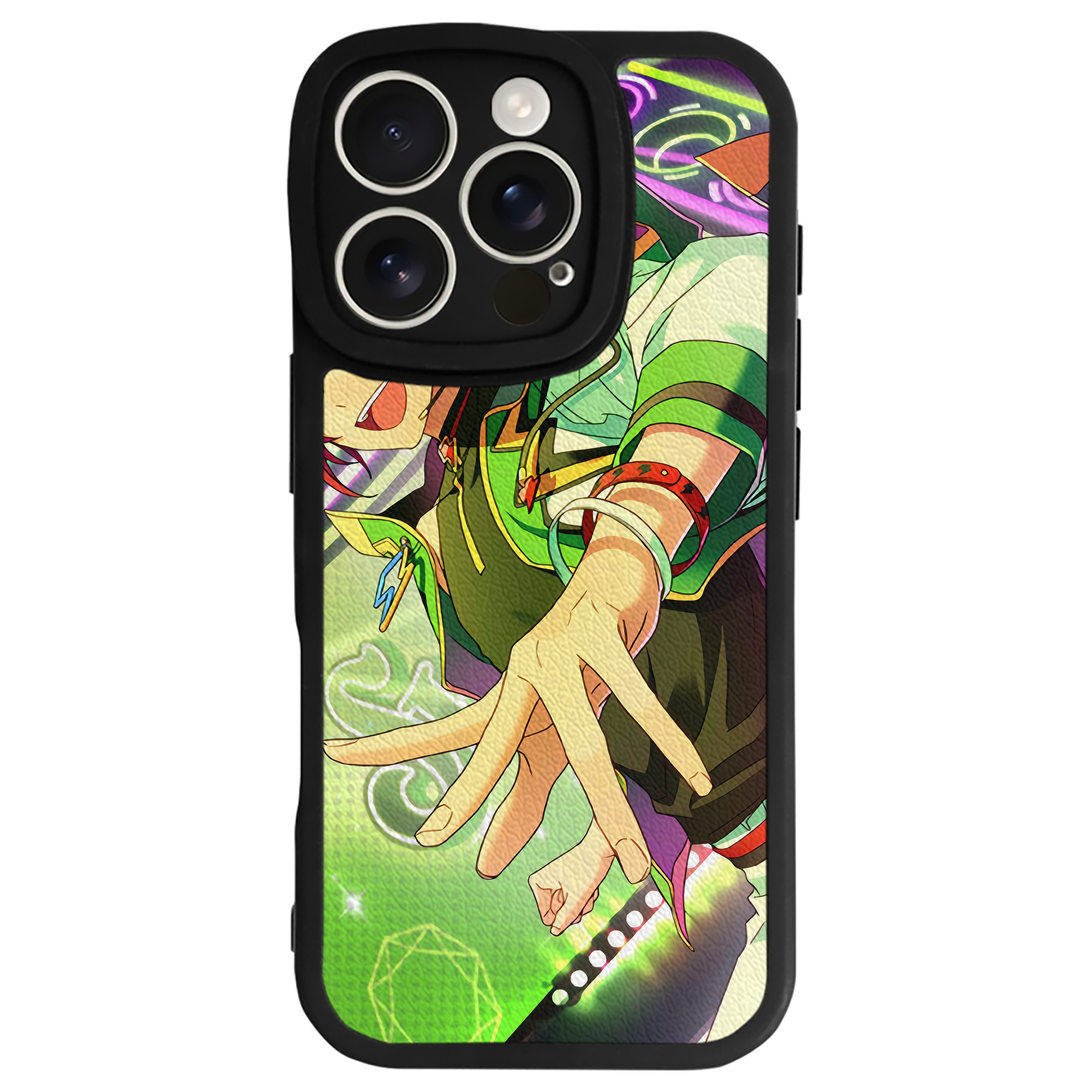 （画像用） あんさんぶるスターズ! Ensemble Stars 【iPhone 16シリーズ対応】シリコンスマホケース（レザー調） 材質：シリコン